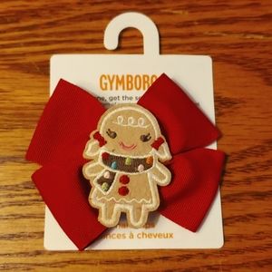 Gymboree Girls Gingerbread Girl Winter Cheer Clip NWT